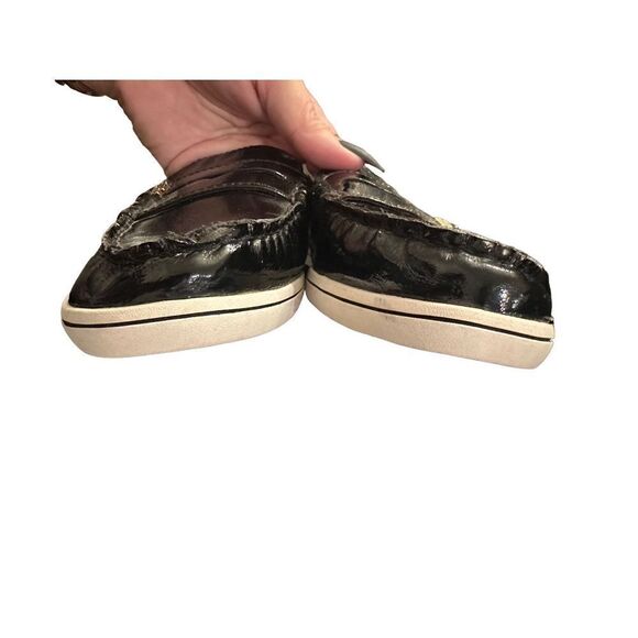 Tommy Hilfiger Slip On Patent Leather Tennis Shoes Casual - Picture 9 of 11